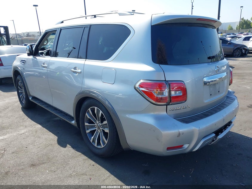 Vin: jn8ay2nc8h9500334, lot: 45547366, nissan armada sl 20173