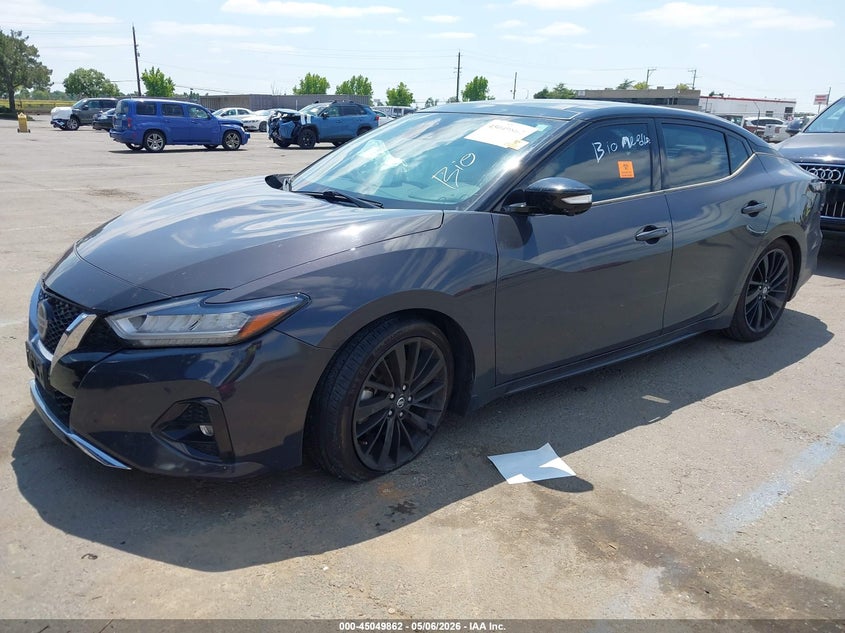 Vin: 1n4aa6fv9mc512888, lot: 45547392, nissan maxima platinum xtronic cvt 20212