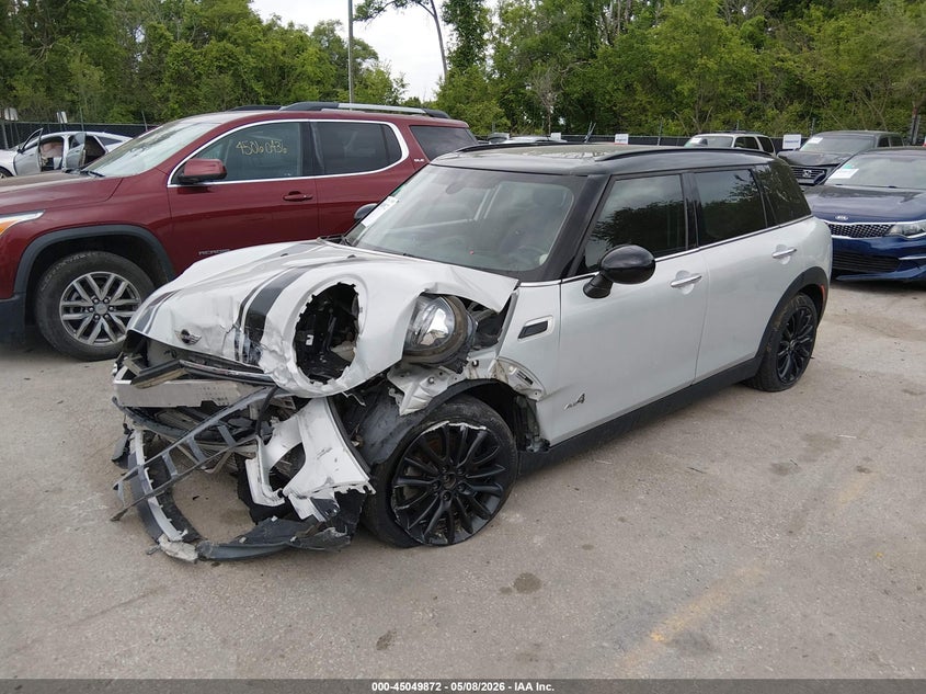 Vin: wmwlu1c50j2f29307, lot: 45547402, mini clubman cooper 20182