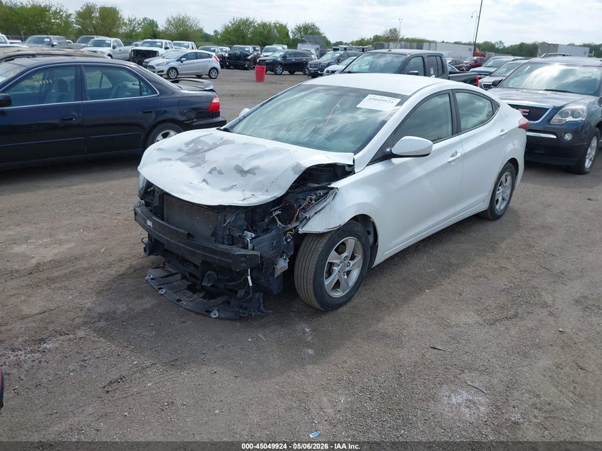 2014 Hyundai Elantra Se 5NPDH4AE4EH527349 photo 1