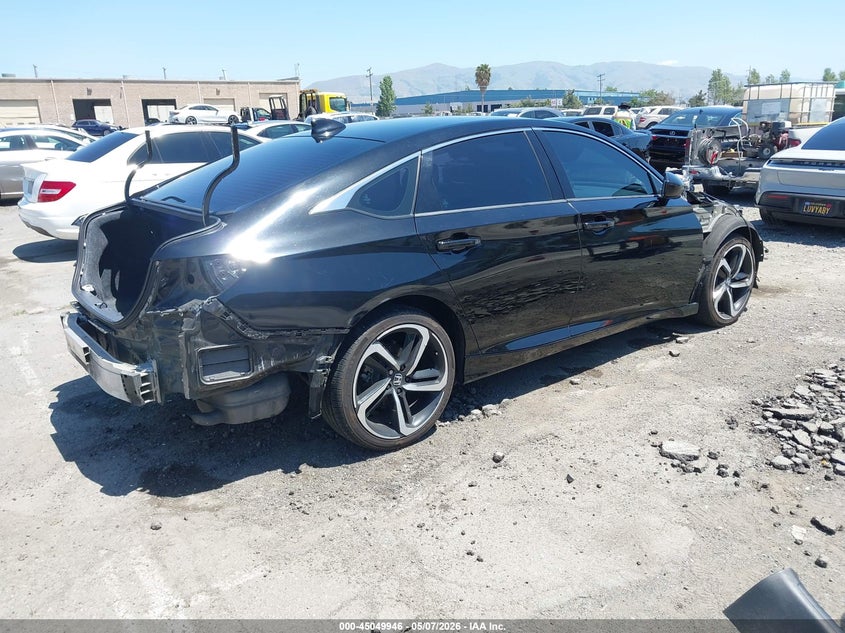 2022 HONDA ACCORD 1.5L I-4 DI, DOHC, V(VIN: 1HGCV1F35NA010886