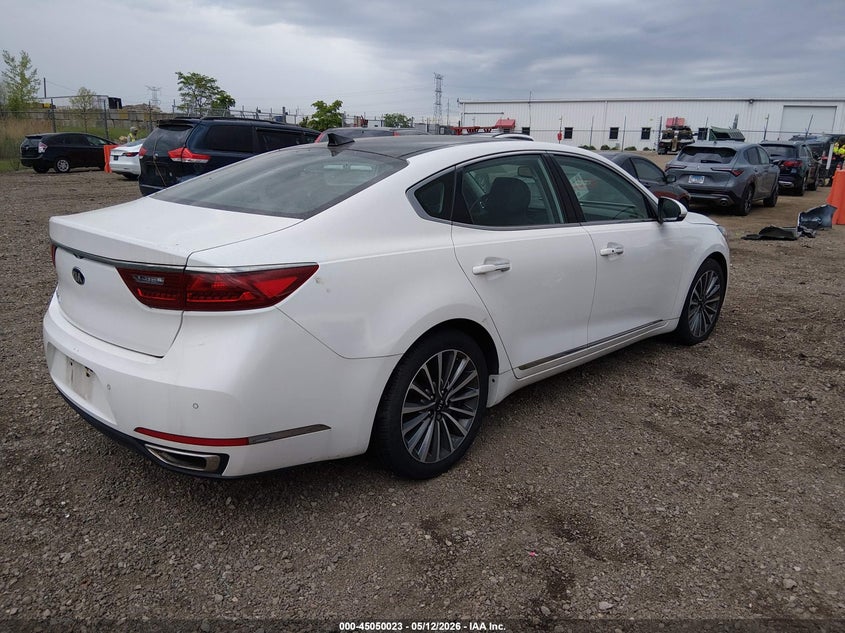 Vin: knalc4j10h5093410, lot: 45547553, kia cadenza premium 20174