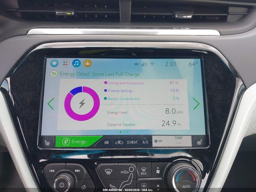 2021 Chevrolet Bolt Ev Fwd Premier VIN: 1G1FZ6S00M4101417 Lot: 45050106