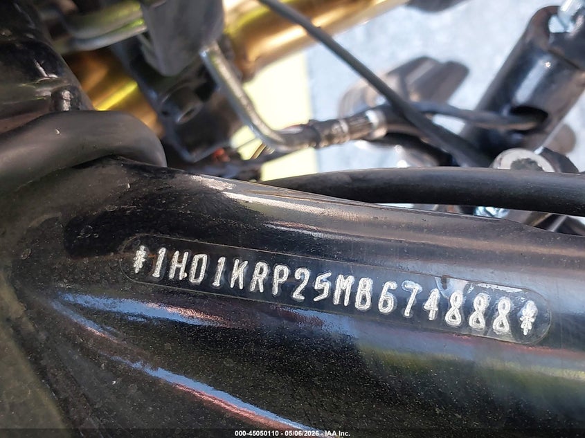 2021 Harley-Davidson Flhxs VIN: 1HD1KRP25MB674888 Lot: 45050110