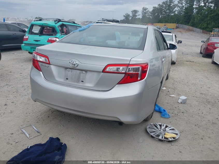 2012 TOYOTA CAMRY auction photo 4