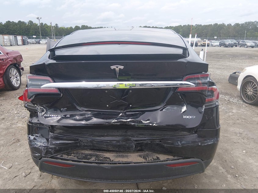 2017 Tesla Model X 100D/75D/90D VIN: 5YJXCAE22HF079156 Lot: 45050146