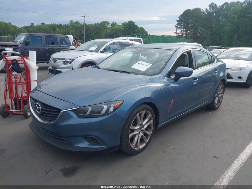 Vin: jm1gl1v5xh1116635, lot: 45547720, mazda mazda6 touring 20172