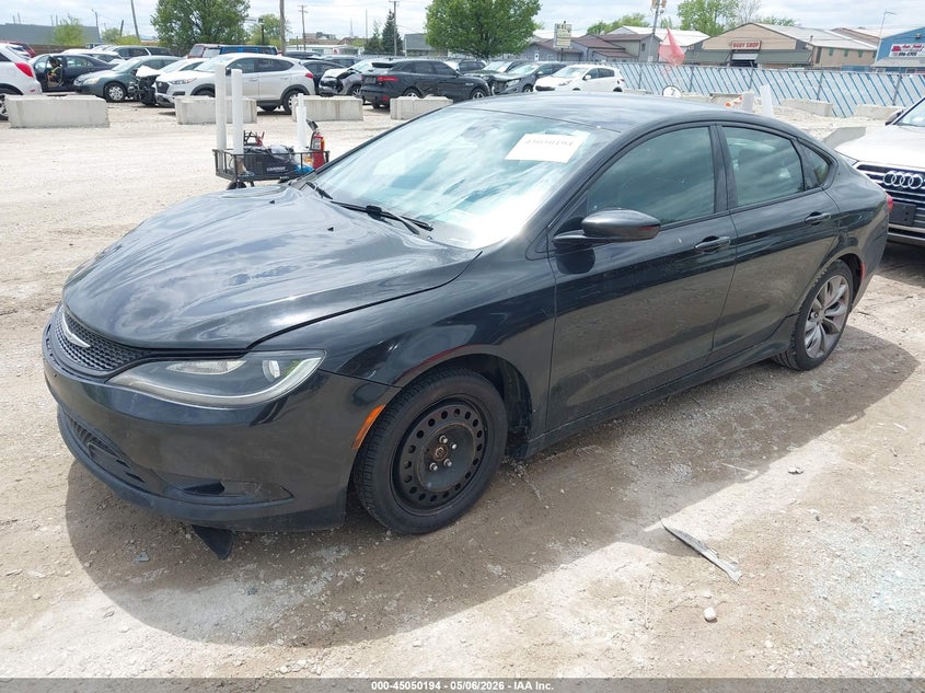Vin: 1c3cccbb0fn717485, lot: 45547724, chrysler 200 s 20152