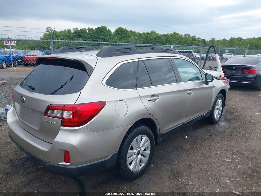 Vin: 4s4bsbcc1f3214275, lot: 45547752, subaru outback 2.5i premium 20154