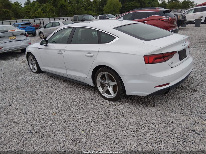 Vin: waufncf55ja071350, lot: 45547795, audi a5 2.0t premium 20183