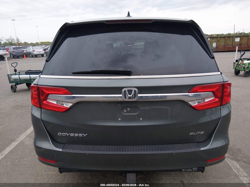 VIN 5FNRL6H90JB011524 2018 HONDA ODYSSEY ELITE