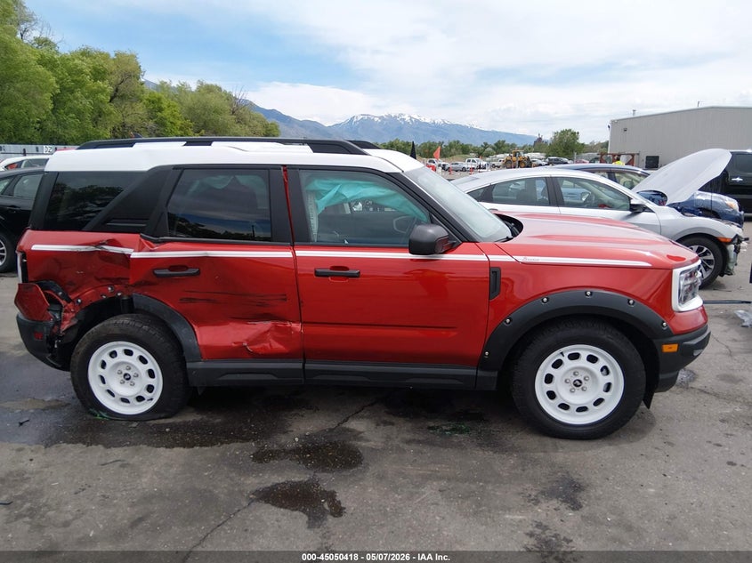 2024 Ford Bronco Sport Heritage VIN: 3FMCR9G67RRF58180 Lot: 45050418