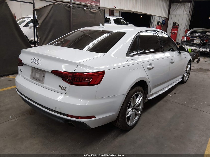 Vin: waukmaf41hn058952, lot: 45547950, audi a4 2.0t season of audi ultra premium 20174