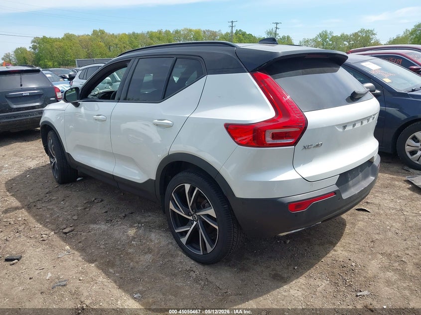 Vin: yv4162um3l2197893, lot: 45547997, volvo xc40 t5 r-design 20203