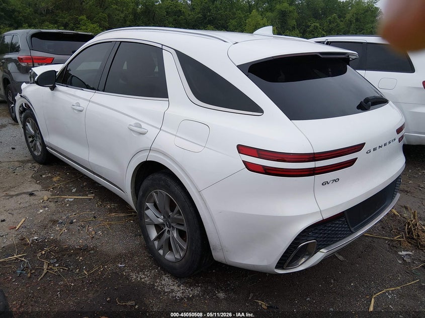 Vin: kmumadtb3nu029203, lot: 45548038, genesis gv70 2.5t awd 20223