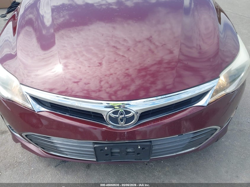 2014 TOYOTA AVALON SEDAN 3.5L V-6 DOHC, VVT, 268HP