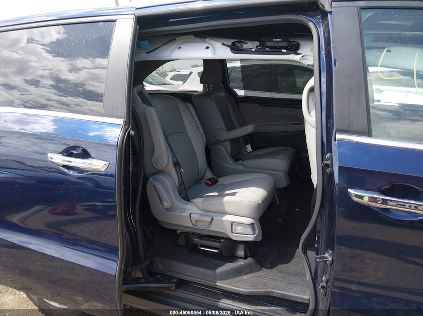 2022 Honda Odyssey Ex-L VIN: 5FNRL6H73NB048605 Lot: 45050554