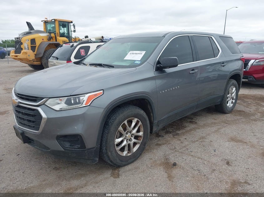 1GNERFKW1KJ259567 2019 CHEVROLET TRAVERSE LS photo 1