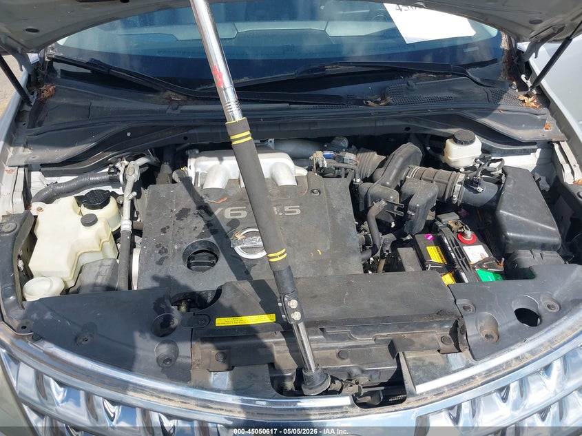 2006 Nissan Murano Se VIN: JN8AZ08W86W506334 Lot: 45050617