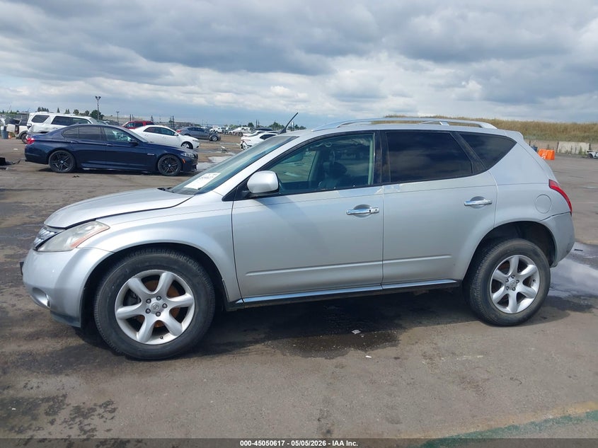 2006 Nissan Murano Se VIN: JN8AZ08W86W506334 Lot: 45050617