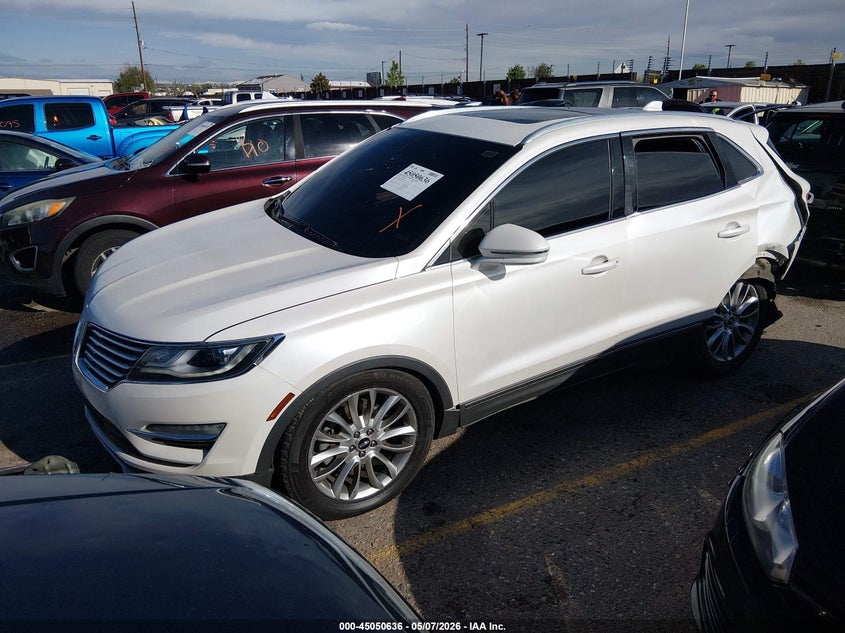 Vin: 5lmcj1a90fuj26530, lot: 45548166, lincoln mkc 20152