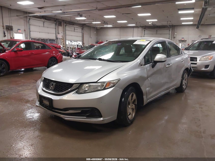 2013 Honda Civic Lx 2HGFB2F52DH528998 photo 1