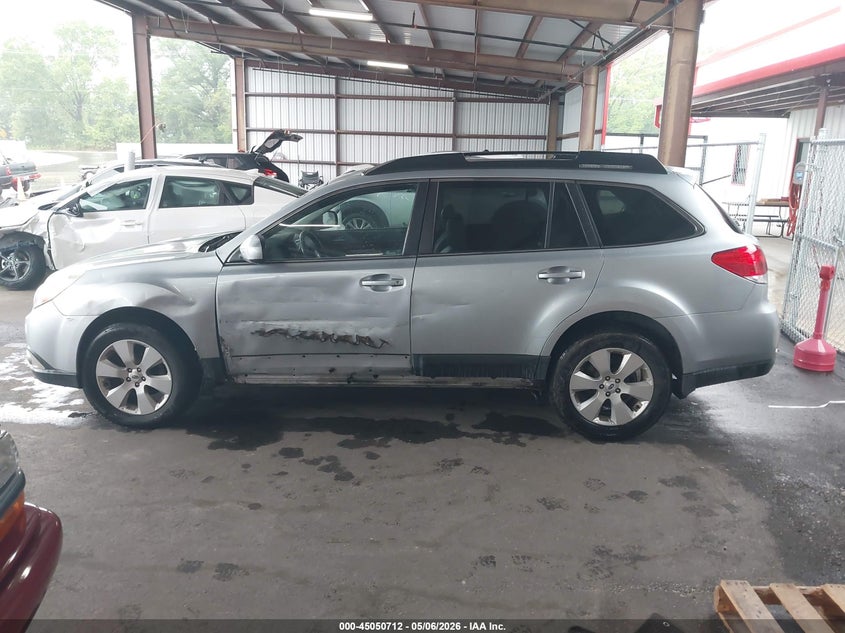 2012 Subaru Outback 2.5 2.5I Limited silver Lot 111045050712 Vin 4S4BRBLC8C3289837