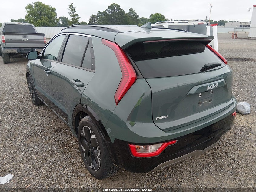 Vin: kndcr3l14r5098538, lot: 45548250, kia niro ev wind 20243
