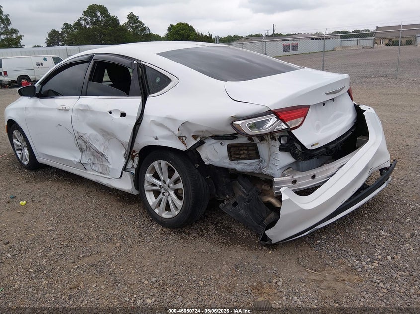 Vin: 1c3cccab3gn136565, lot: 45548254, chrysler 200 limited 20163