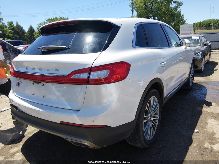 Vin: 2lmpj6lr4hbl20103, lot: 45548255, lincoln mkx reserve 20174