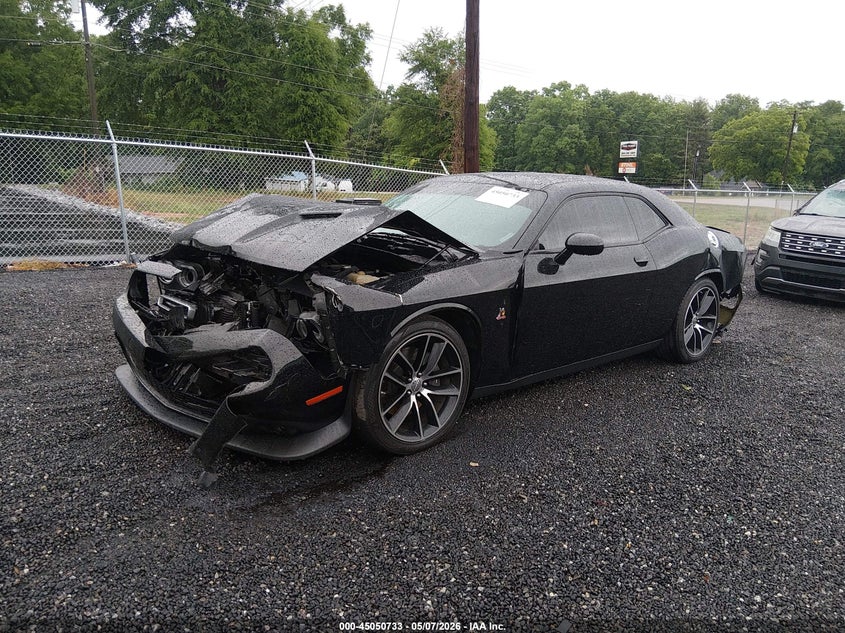 Vin: 2c3cdzfj7gh271525, lot: 45548263, dodge challenger r/t scat pack 20162