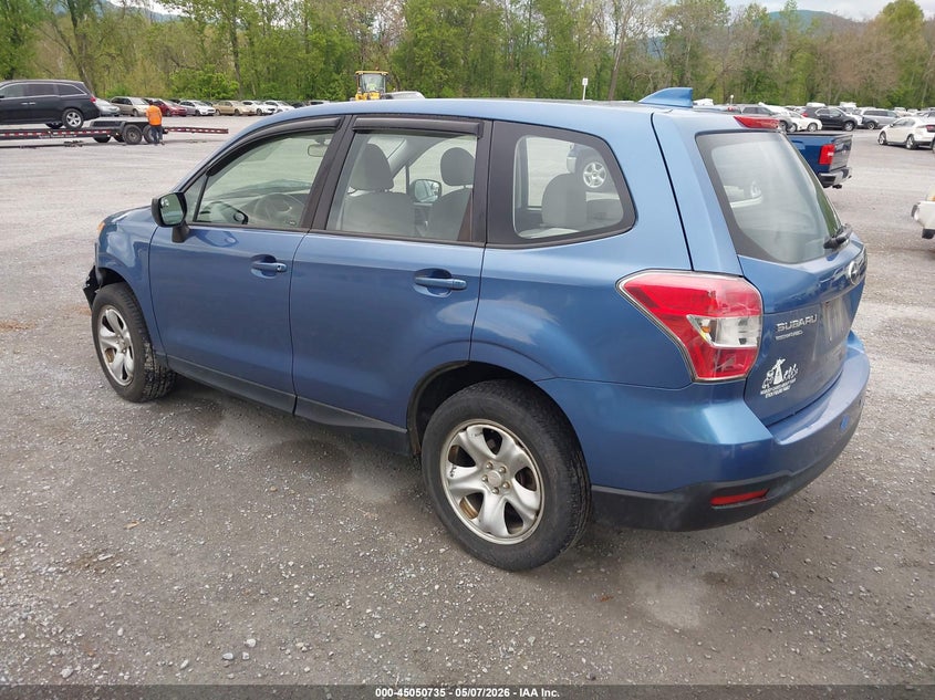 Vin: jf2sjaac6gh565192, lot: 45548265, subaru forester 2.5i 20163