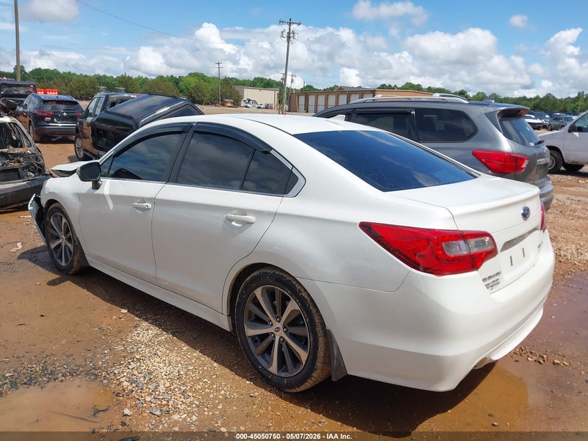 Vin: 4s3bnan67g3037472, lot: 45548280, subaru legacy 2.5i limited 20163