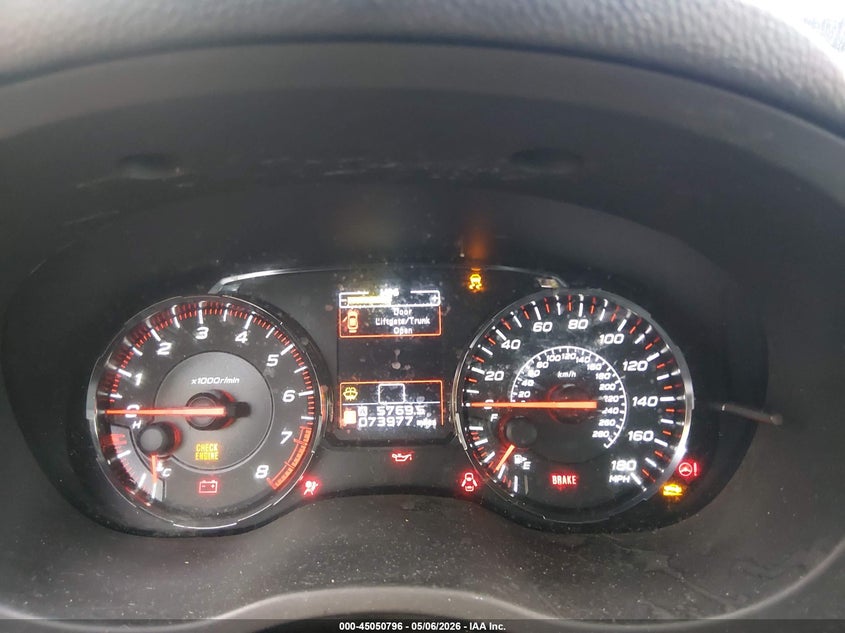 2020 Subaru Wrx Premium VIN: JF1VA1C65L9830844 Lot: 45050796