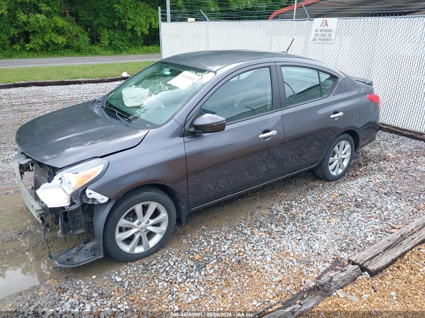 Vin: 3n1cn7ap3fl915376, lot: 45548521, nissan versa 1.6 sl 20152
