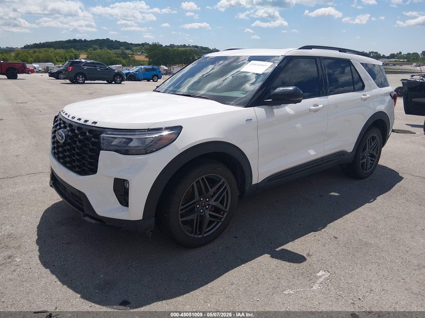 Vin: 1fmuk8kh9sgc90838, lot: 45548539, ford explorer st-line 20252