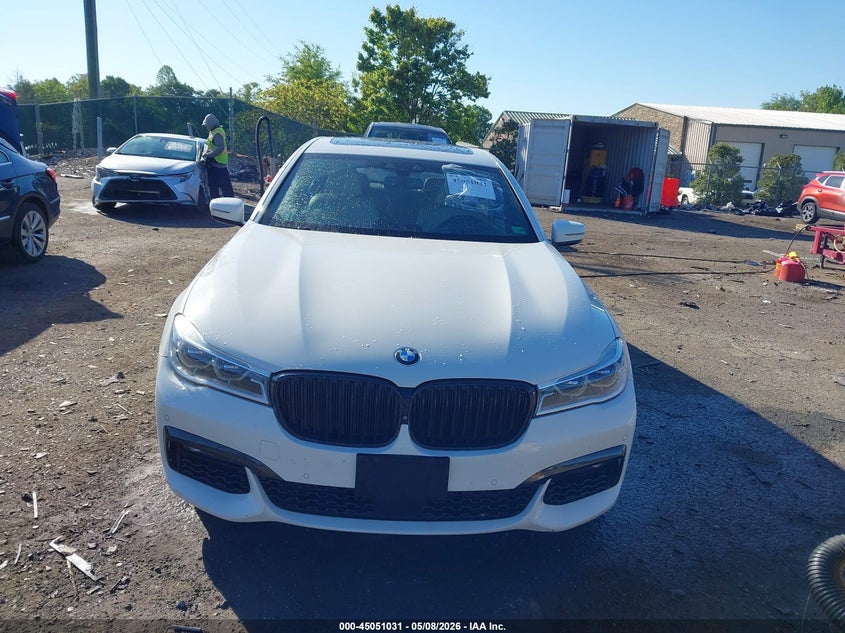 2016 BMW 750I VIN: WBA7F0C59GGL99185 Lot: 45051031