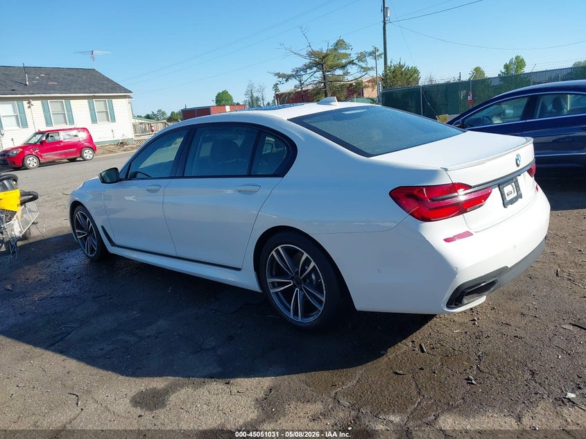 Vin: wba7f0c59ggl99185, lot: 45548561, bmw 750i 20163
