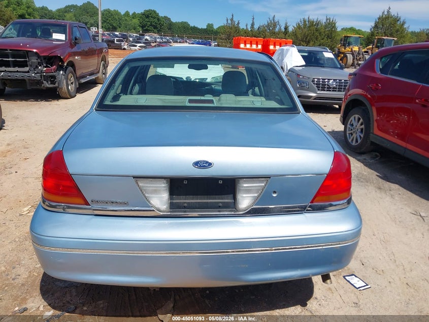 2003 Ford Crown Victoria Lx VIN: 2FAFP74W83X180076 Lot: 45051093