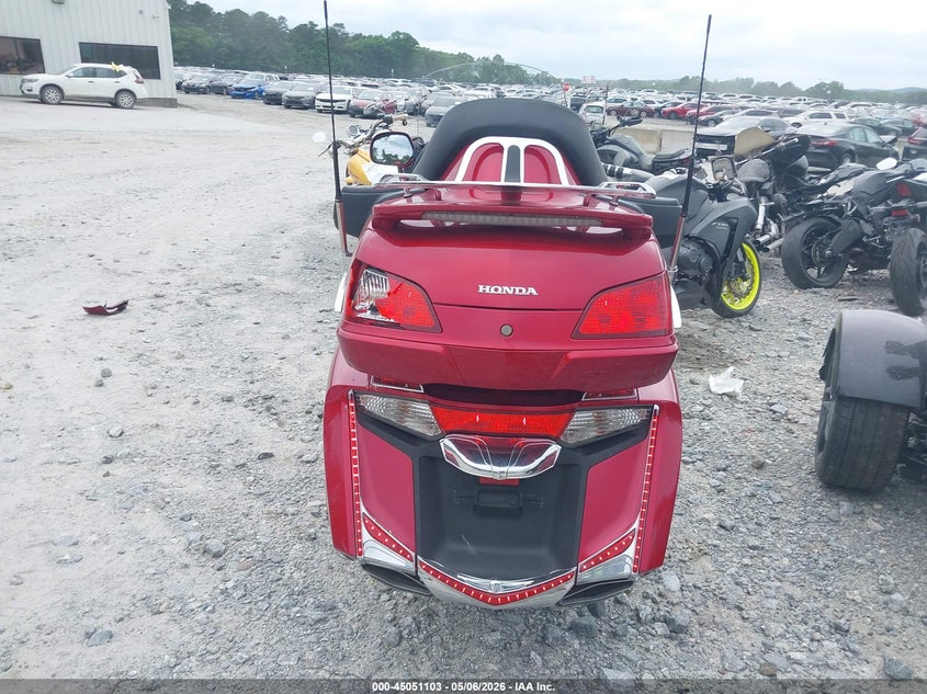 2012 Honda Gl1800 VIN: JH2SC68H0CK000464 Lot: 45051103