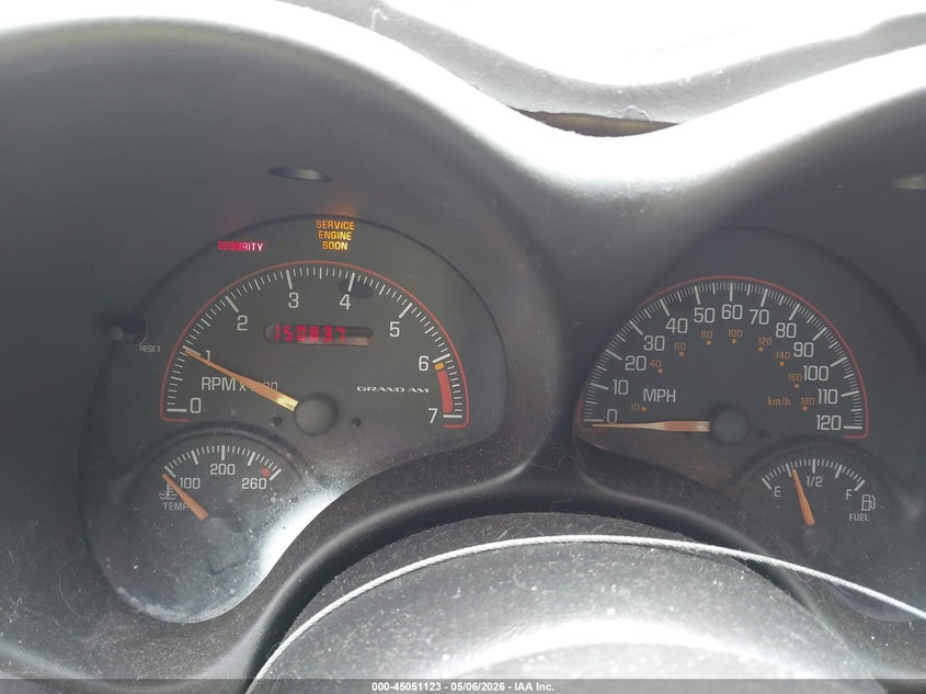 2003 Pontiac Grand Am Se1 VIN: 1G2NF52F23C225742 Lot: 45051123