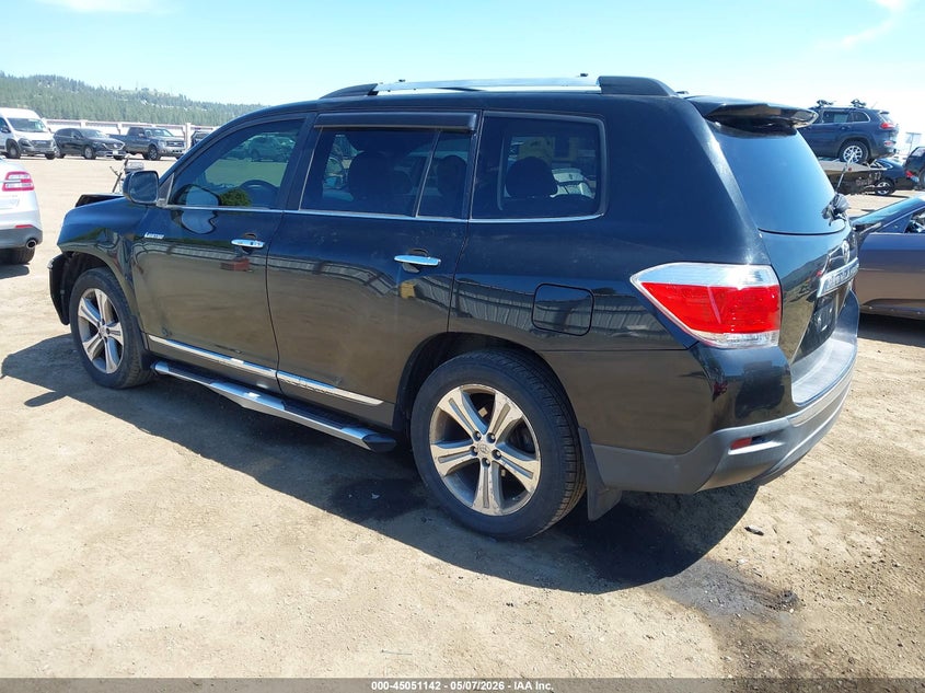 Vin: 5tddk3eh6bs051756, lot: 45548672, toyota highlander v6 limited 20113
