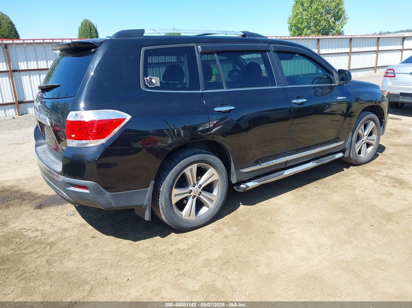Vin: 5tddk3eh6bs051756, lot: 45548672, toyota highlander v6 limited 20114
