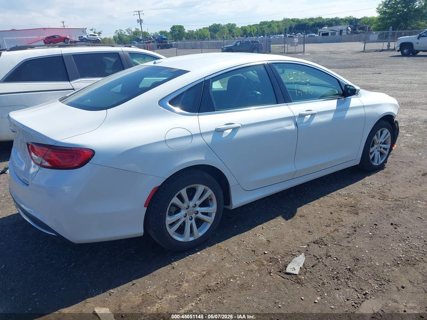 Vin: 1c3cccab3fn663181, lot: 45548678, chrysler 200 limited 20154