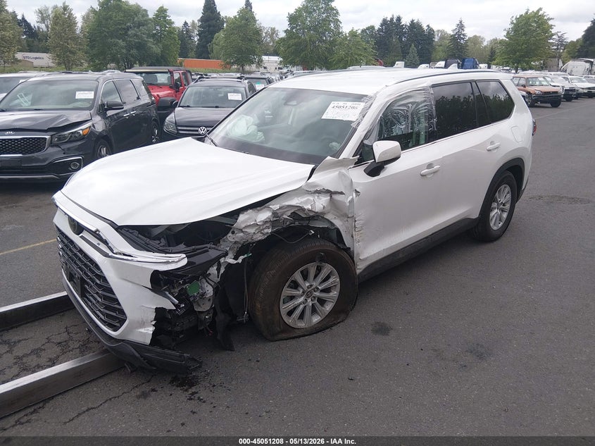 Vin: 5tdaaab55ss090827, lot: 45548738, toyota grand highlander xle 20252