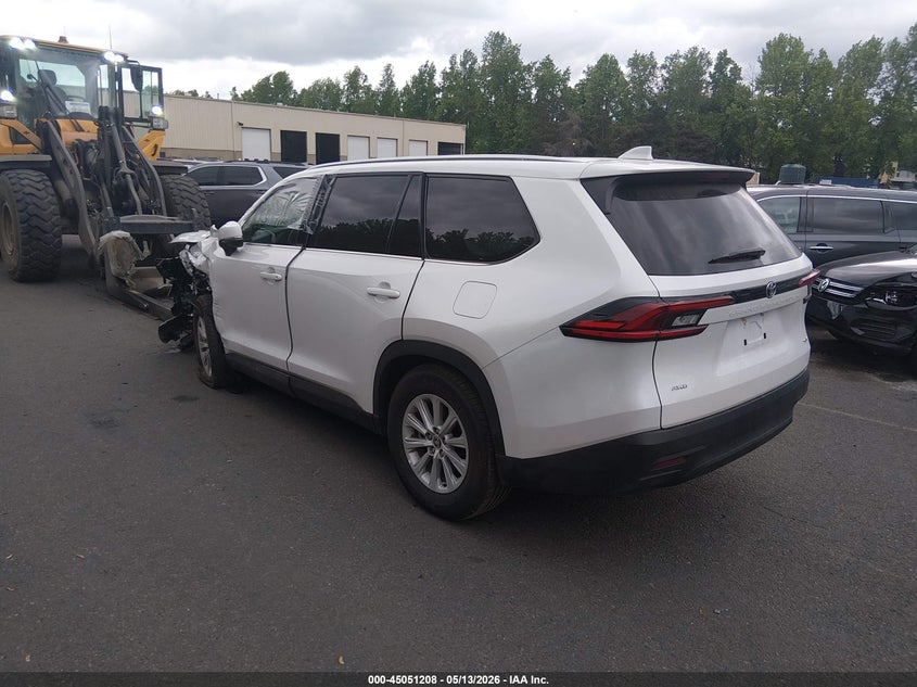 Vin: 5tdaaab55ss090827, lot: 45548738, toyota grand highlander xle 20253