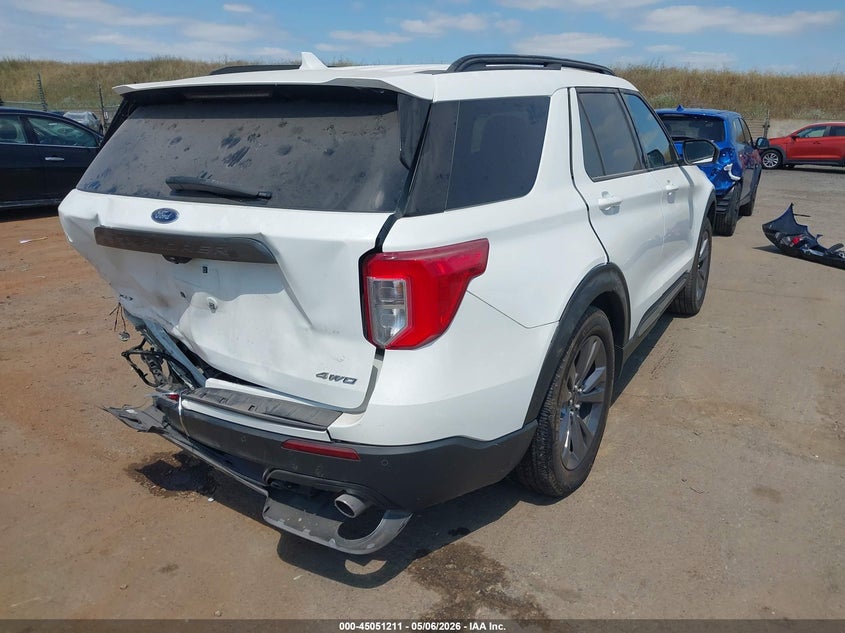 Vin: 1fmsk8dh0ngc34411, lot: 45548741, ford explorer xlt 20224