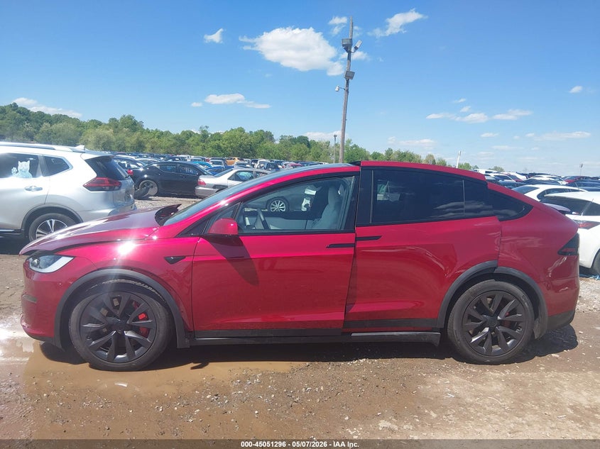 2023 Tesla Model X Plaid Tri Motor All-Wheel Drive VIN: 7SAXCBE60PF426137 Lot: 45051296