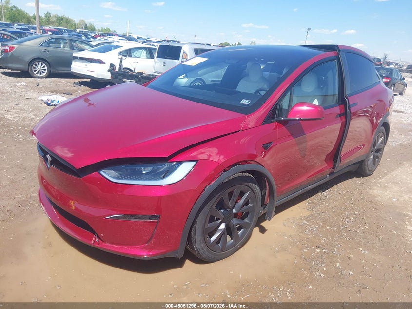 2023 Tesla Model X Plaid Tri Motor All-Wheel Drive 7SAXCBE60PF426137 photo 1