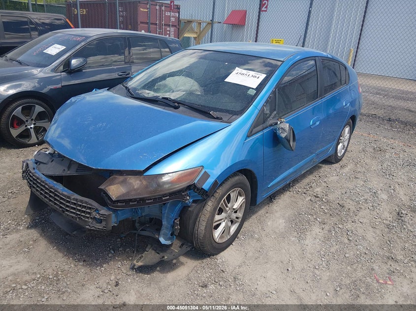 Vin: jhmze2h75as000327, lot: 45548834, honda insight ex 20102